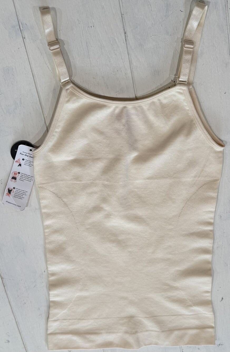 Shapermint Essentials Scoop Neck Cami Tank Top Size Small NWT